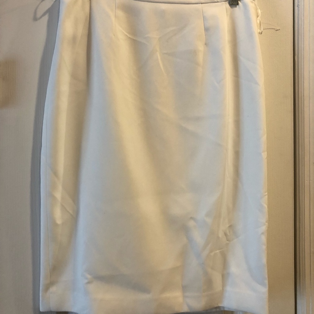 Kasper Separates, skirt, ivory, size 6
